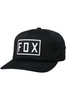 Fox Station Drive Train snapback hat black