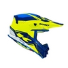 Track Helmet Graphic Adult Neon Yellow 2023