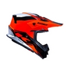 Track Helmet Graphic Adult Orange