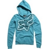 Girls Breakdown henley pullover Aqua