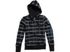 Girls Framed sherpa zip hoody Black